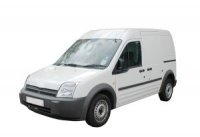 white delivery van